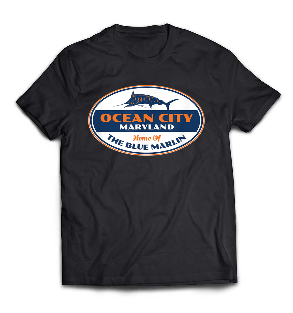 Ocean City Marlin Fishing T-Shirt: A Tribute to the Thrill of the Catch